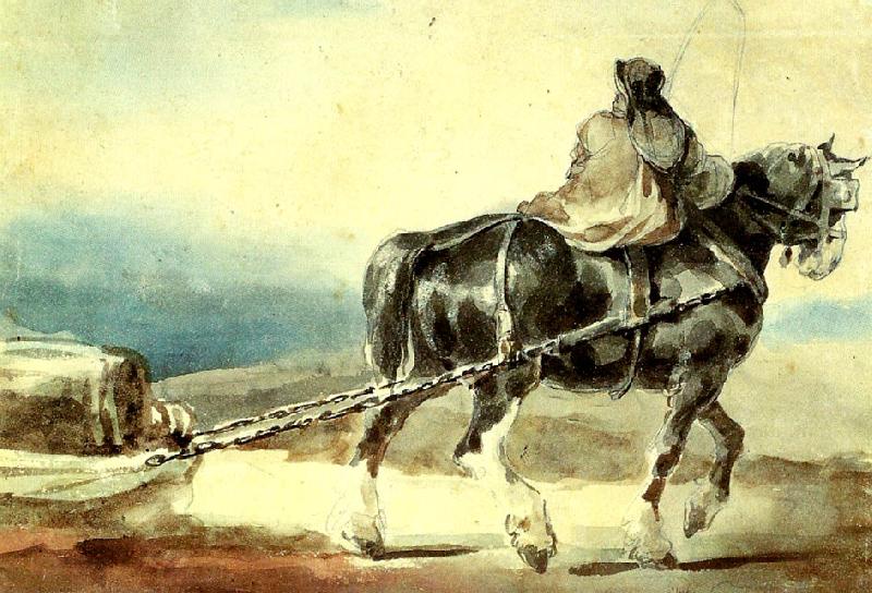 charles emile callande le cheval de halage